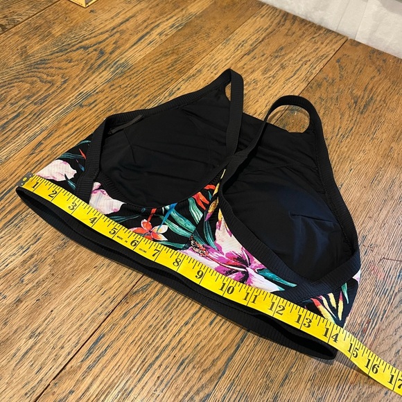 HURLEY • Floral Bikini Top • Size XL - Picture 5 of 6